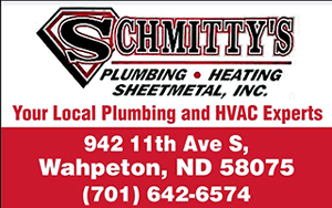 Schmitty's Plumbing, Heating & Sheetmetal, Inc banner
